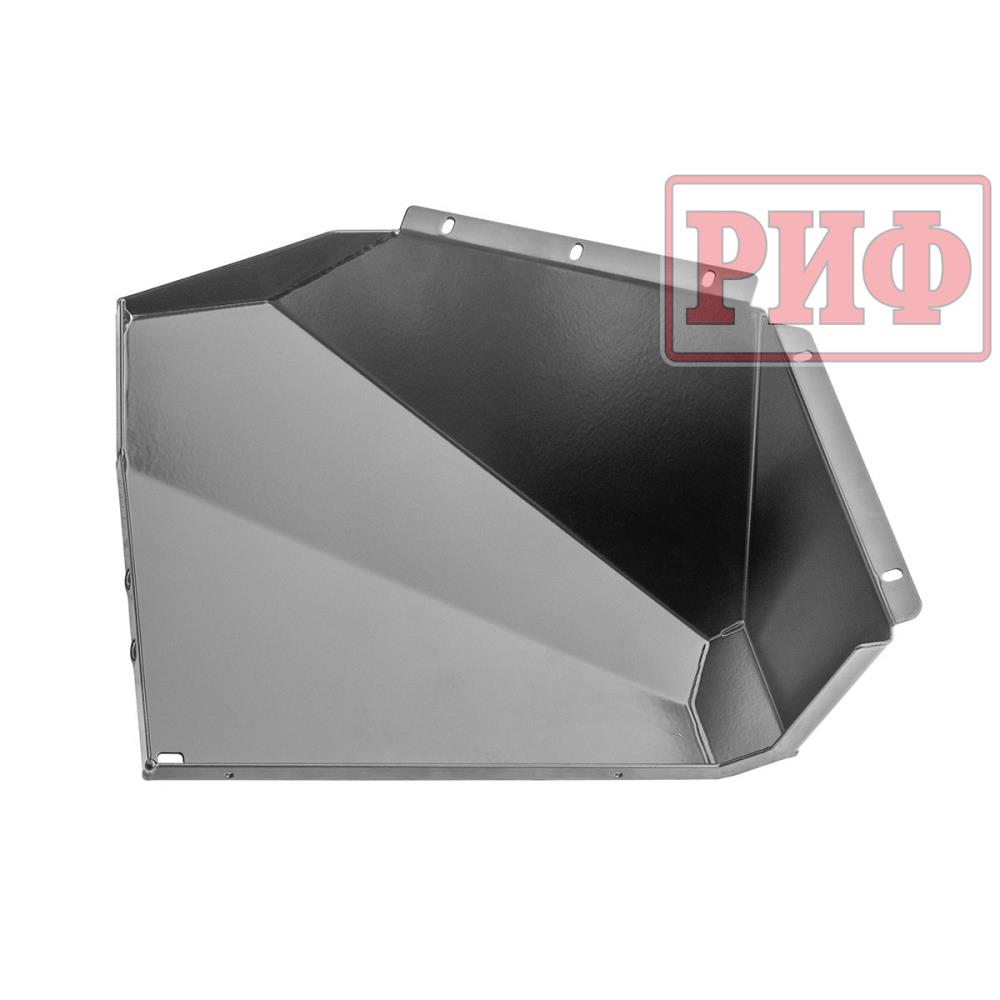 Бампер РИФ силовой передний Mitsubishi Pajero Sport 2015+ с доп. фарами (арт. B0205), защитной дугой, защитой бачка омывателя, под парктроник