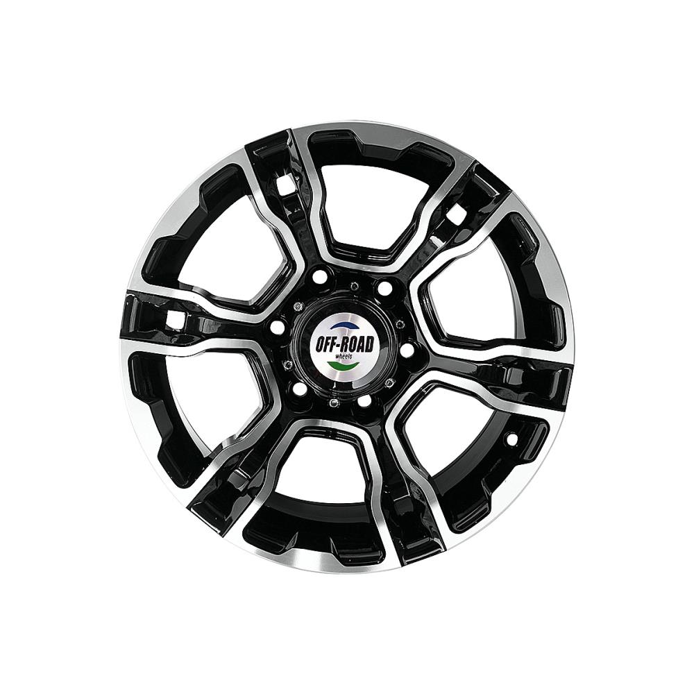 Диск Тойота Ниссан литой черный 6x139,7 8xR16 d110 ET-10