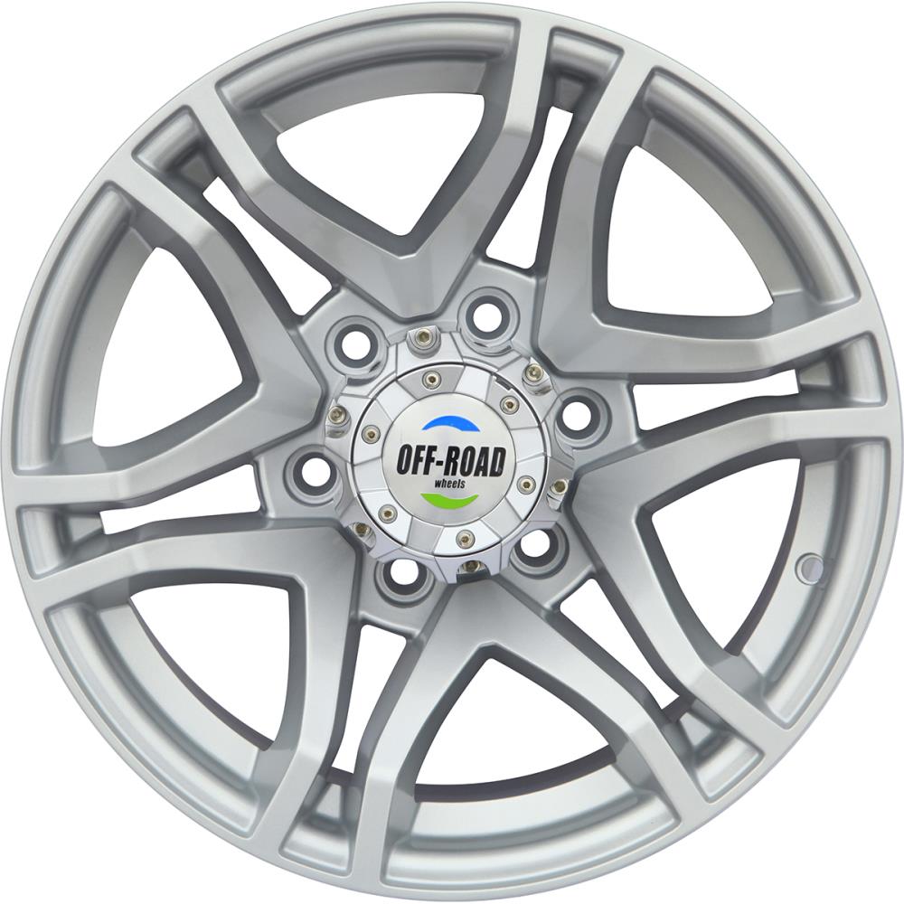 Диск Тойота Ниссан литой серебристый 6x139,7 8xR16 d110 ET+13