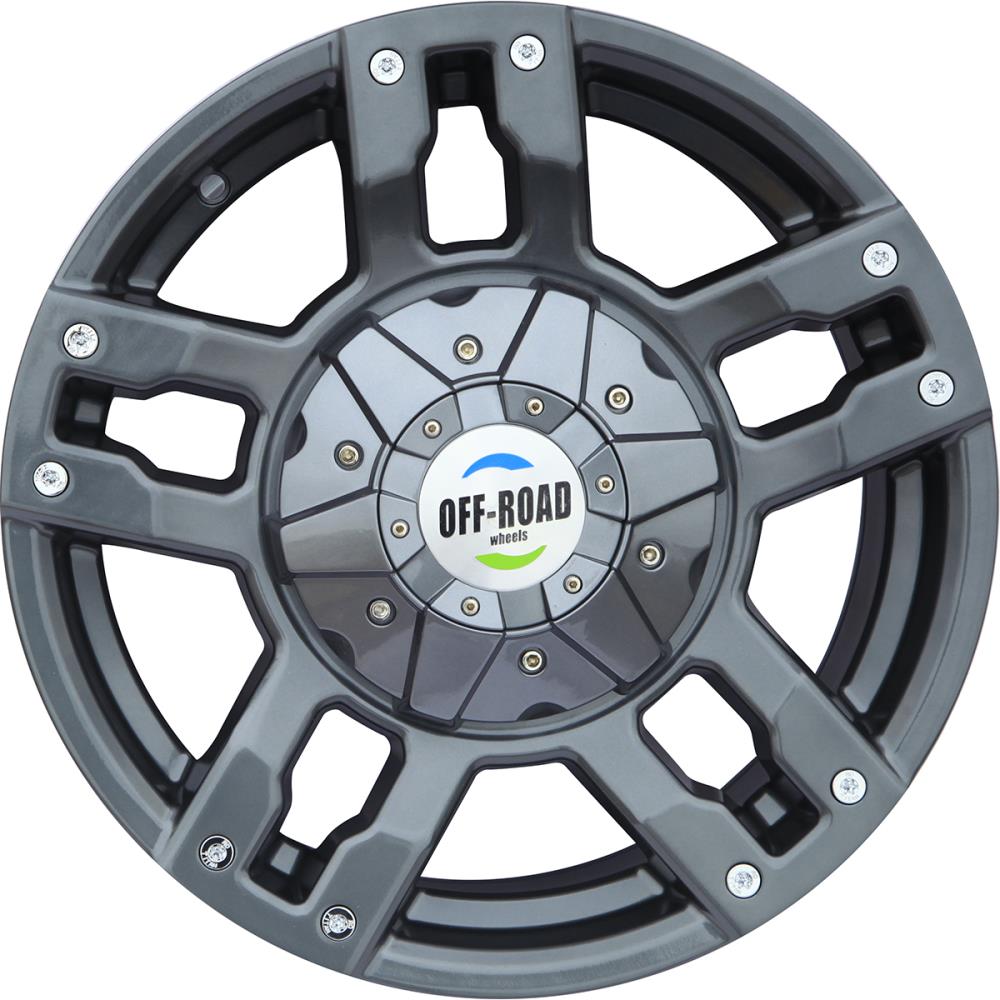 Диск Тойота Ниссан литой серый 6x139,7 8xR16 d110 ET+10