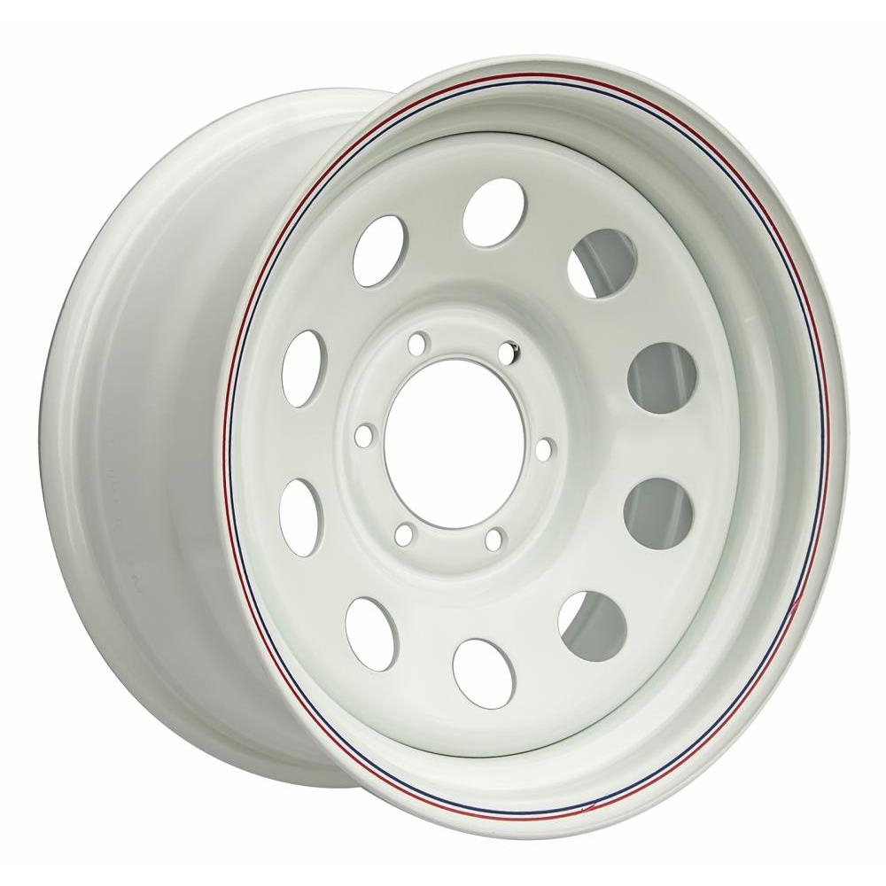 Диск усиленный Тойота Ниссан стальной белый 6x139,7 8xR17 d110 ET-0