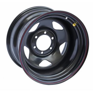 Диск усиленный Тойота Ниссан стальной черный 6x139,7 10xR17 d110 ET-40 (треуг.)