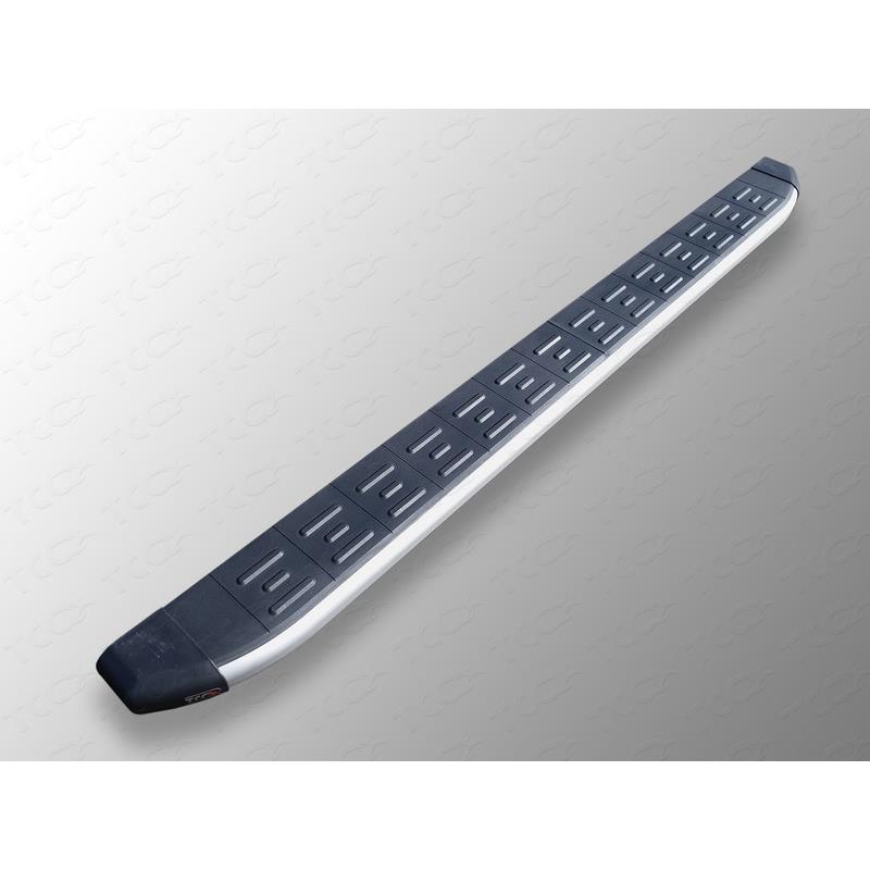 Пороги алюминиевые с пластиковой накладкой (1720 из 2-х мест)