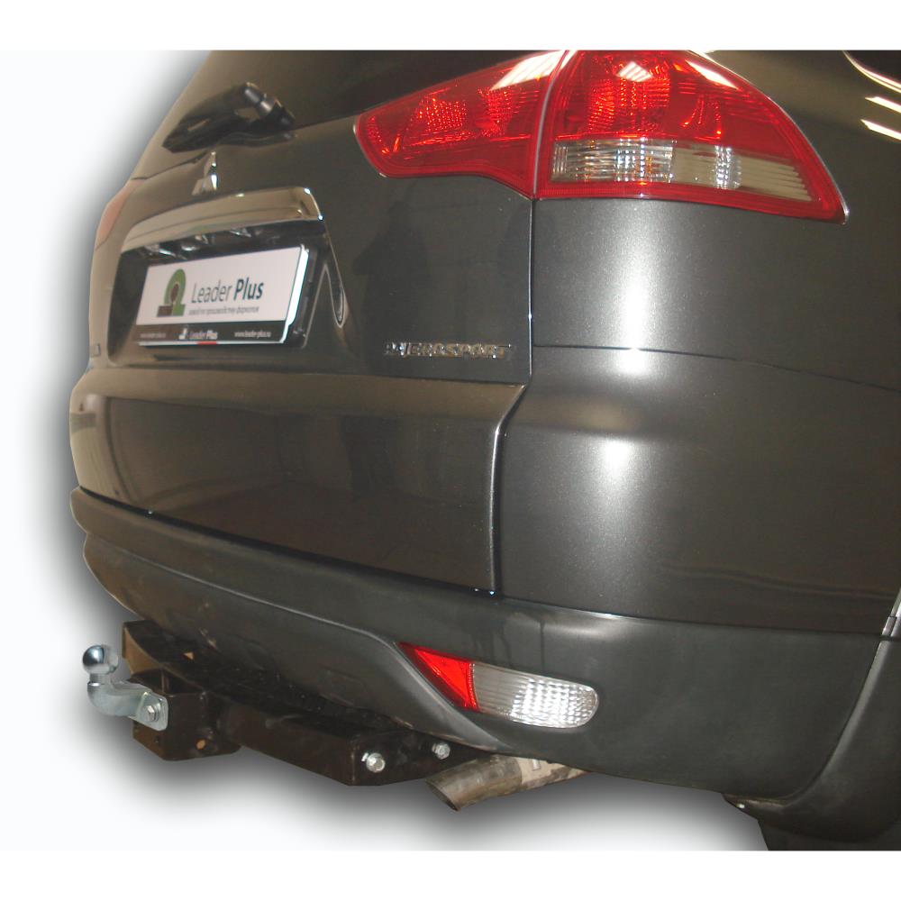 ТСУ для MITSUBISHI PAJERO SPORT 2 / 3 (2008-...) (C НЕРЖ. ПЛАСТИНОЙ)