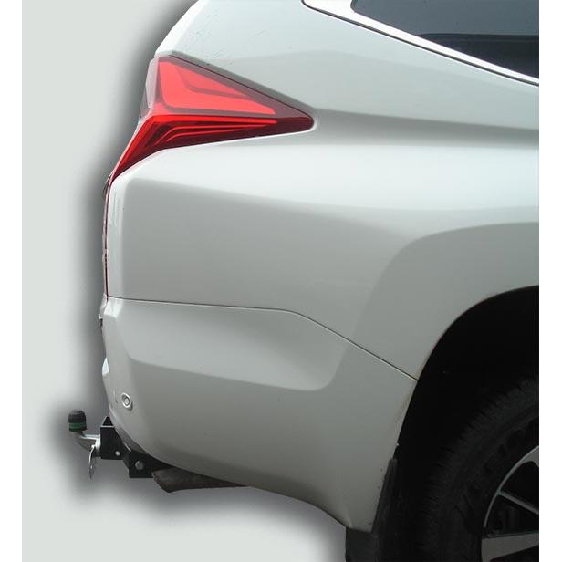 ТСУ для MITSUBISHI PAJERO SPORT 2 / 3 (2008-...) (C НЕРЖ. ПЛАСТИНОЙ)