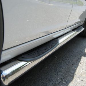 Трубы из нержавейки Ø-70 С ПРОСТУПЯМИ B2 MITSUBISHI PAJERO SPORT 3