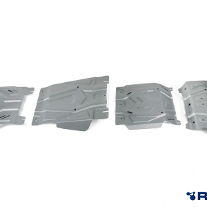 Комплект защит радиатор + картер + КПП + РК + комплект крепежа, RIVAL, Алюминий, Mitsubishi L200 2015-, V - 2.4d; 2.4d H.P./Mitsubishi Pajero Sport 20